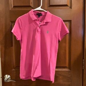 Women’s size medium pink polo